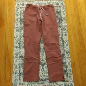 Mauve Yola Figs Scrub Pants